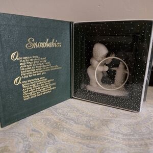 DEPT 56 SNOWBABIES "I'll Teach You A Trick" #68357 w/box Winter Tales Hula Hoop